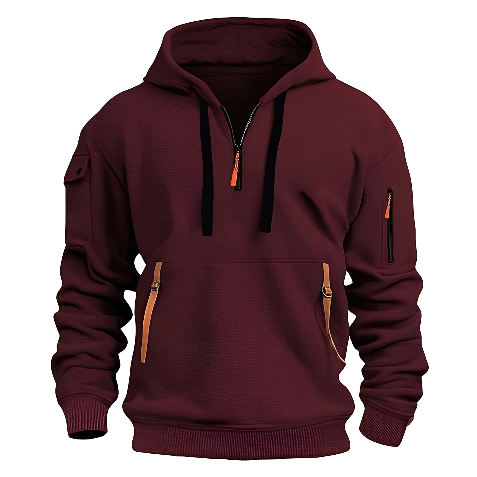 Burton - Hoodie moderne avec demi-fermeture éclair