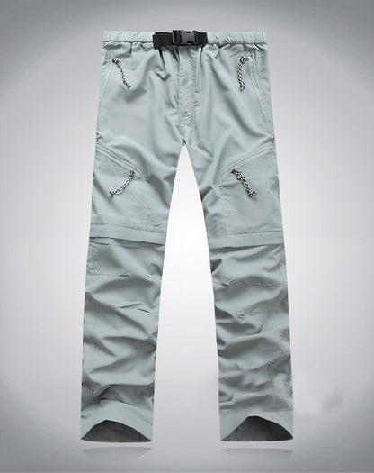 Derryl - Pantalon pratique élastique Zip-Off pour hommes