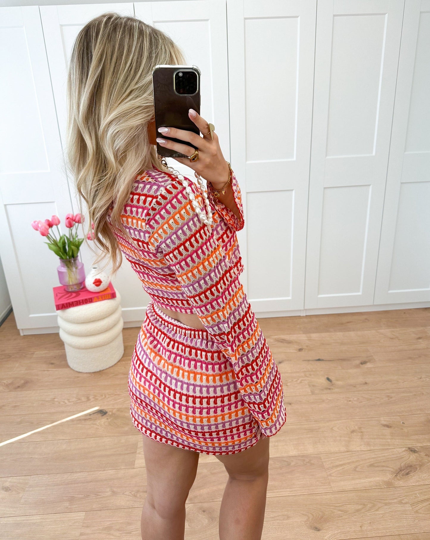 Giada – Ensemble Haut Court et Jupe Courte