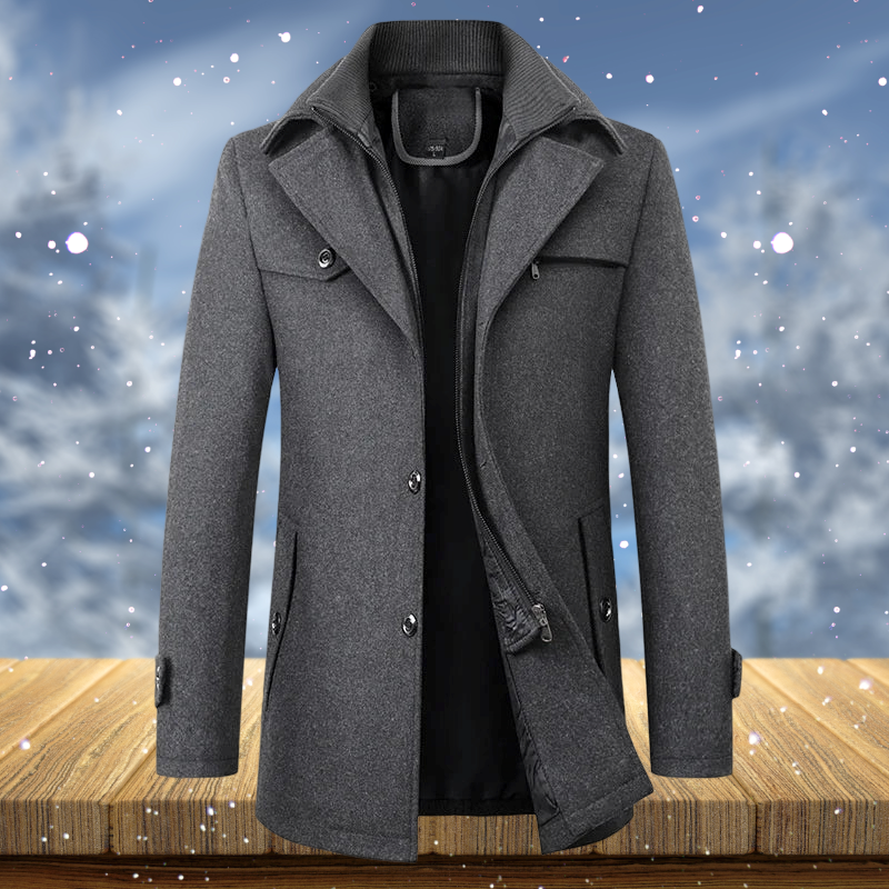 Andrew - Manteau d'hiver imperméable pour hommes élégants