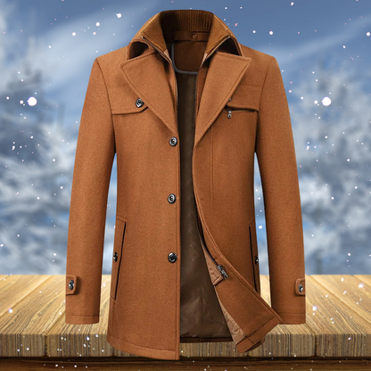 Andrew - Manteau d'hiver imperméable pour hommes élégants