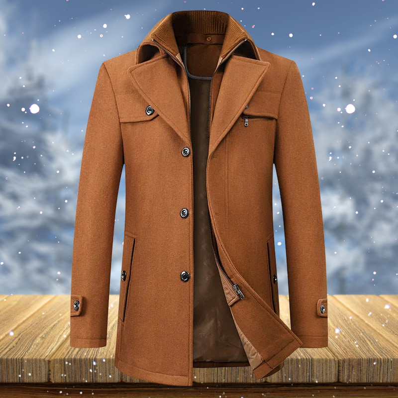Andrew - Manteau d'hiver imperméable pour hommes élégants