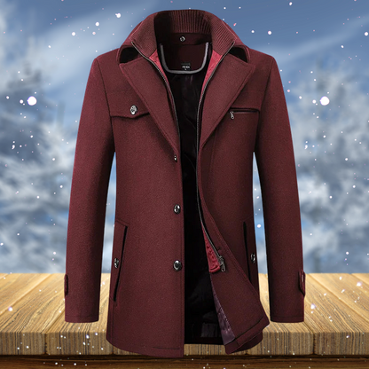 Andrew - Manteau d'hiver imperméable pour hommes élégants