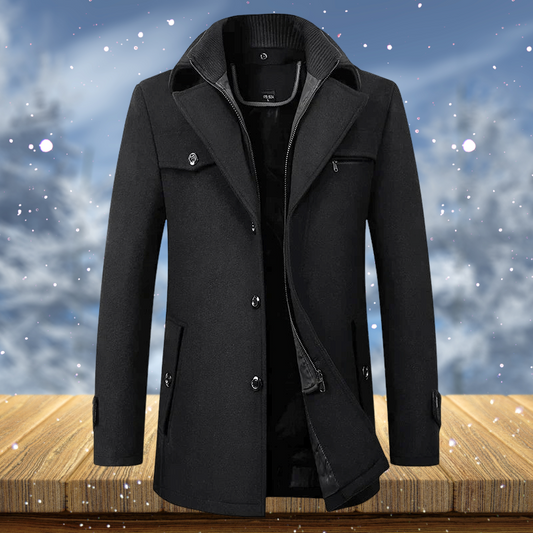 Andrew - Manteau d'hiver imperméable pour hommes élégants
