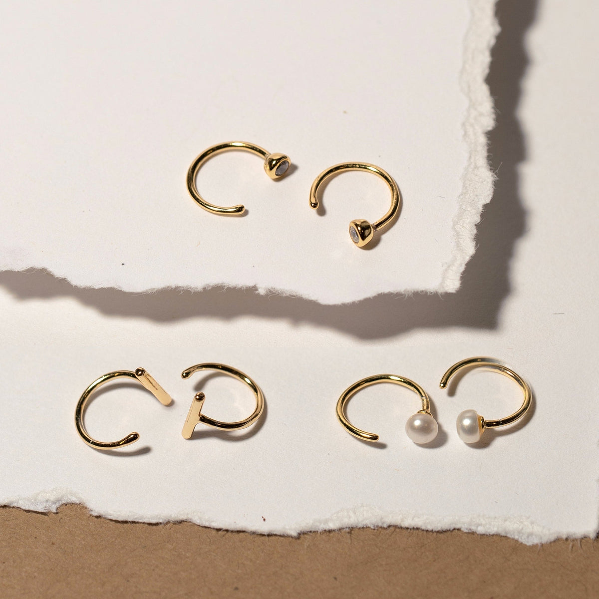 Rima - Boucles Huggie Bar