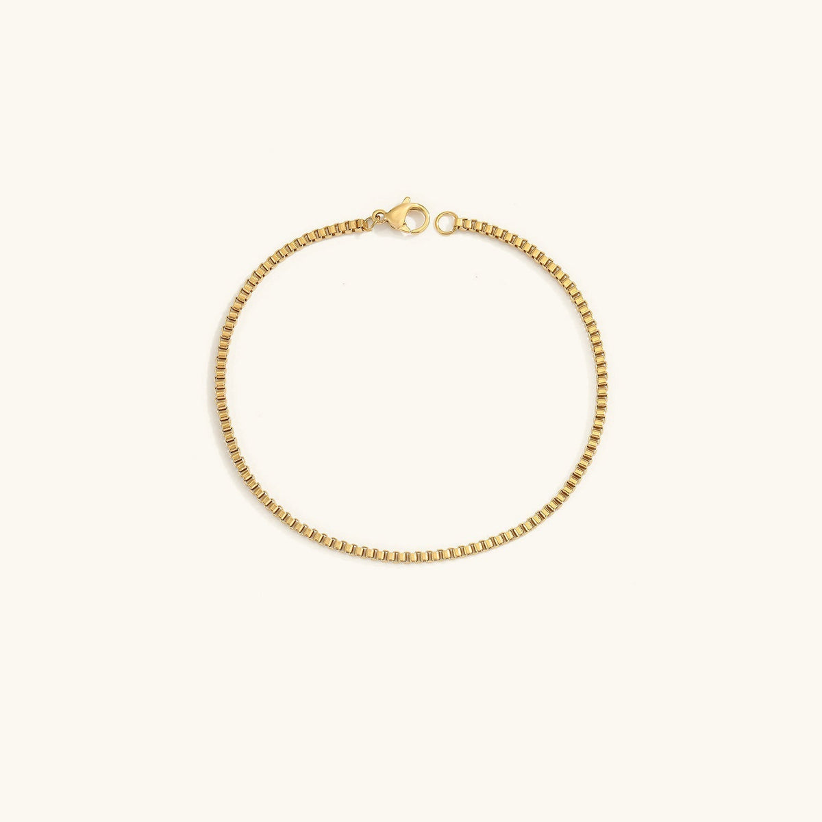Victoria - Bracelet en chaîne dorée