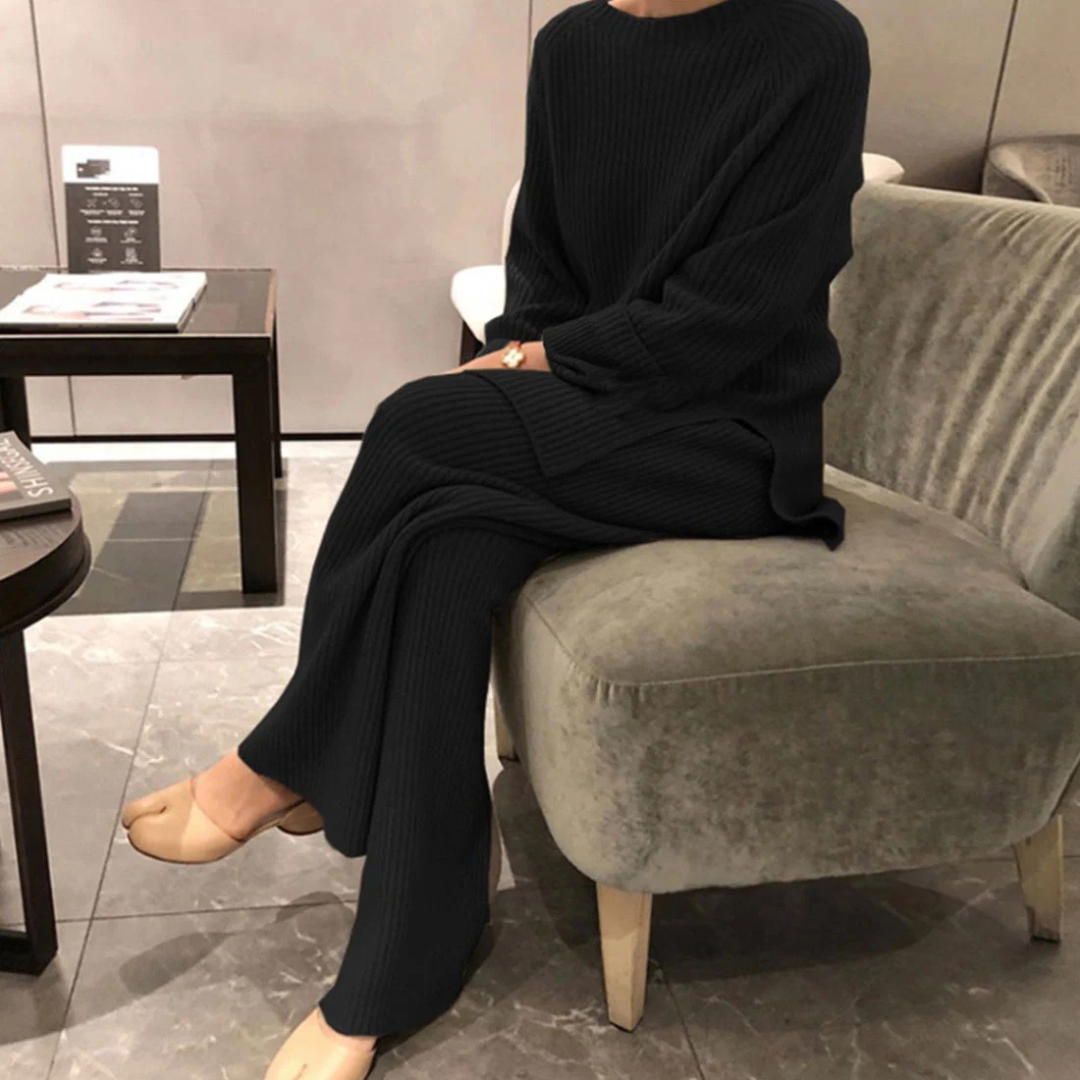 Samantha - Ensemble élégant de pull et pantalon