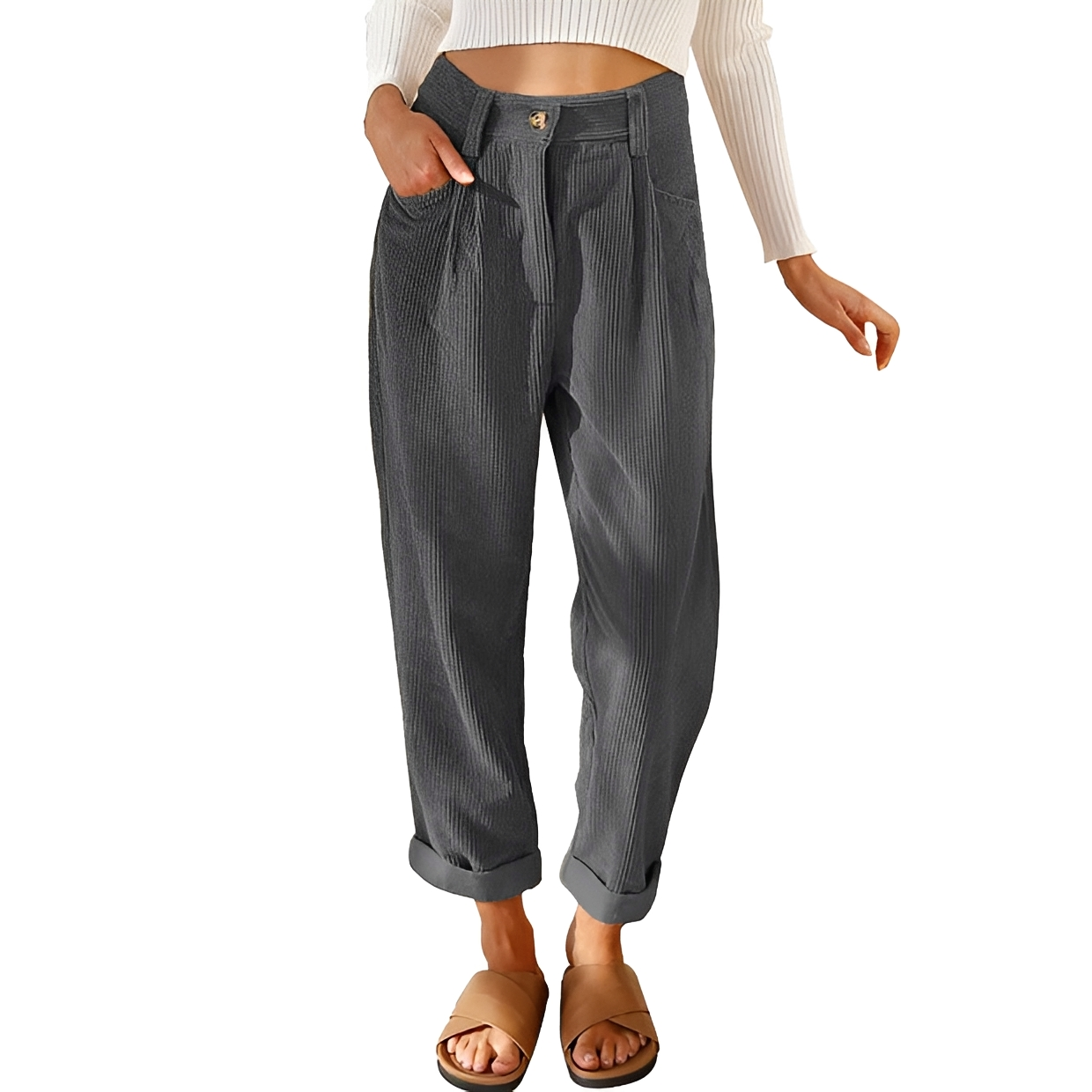 Chelsie - Pantalon confortable