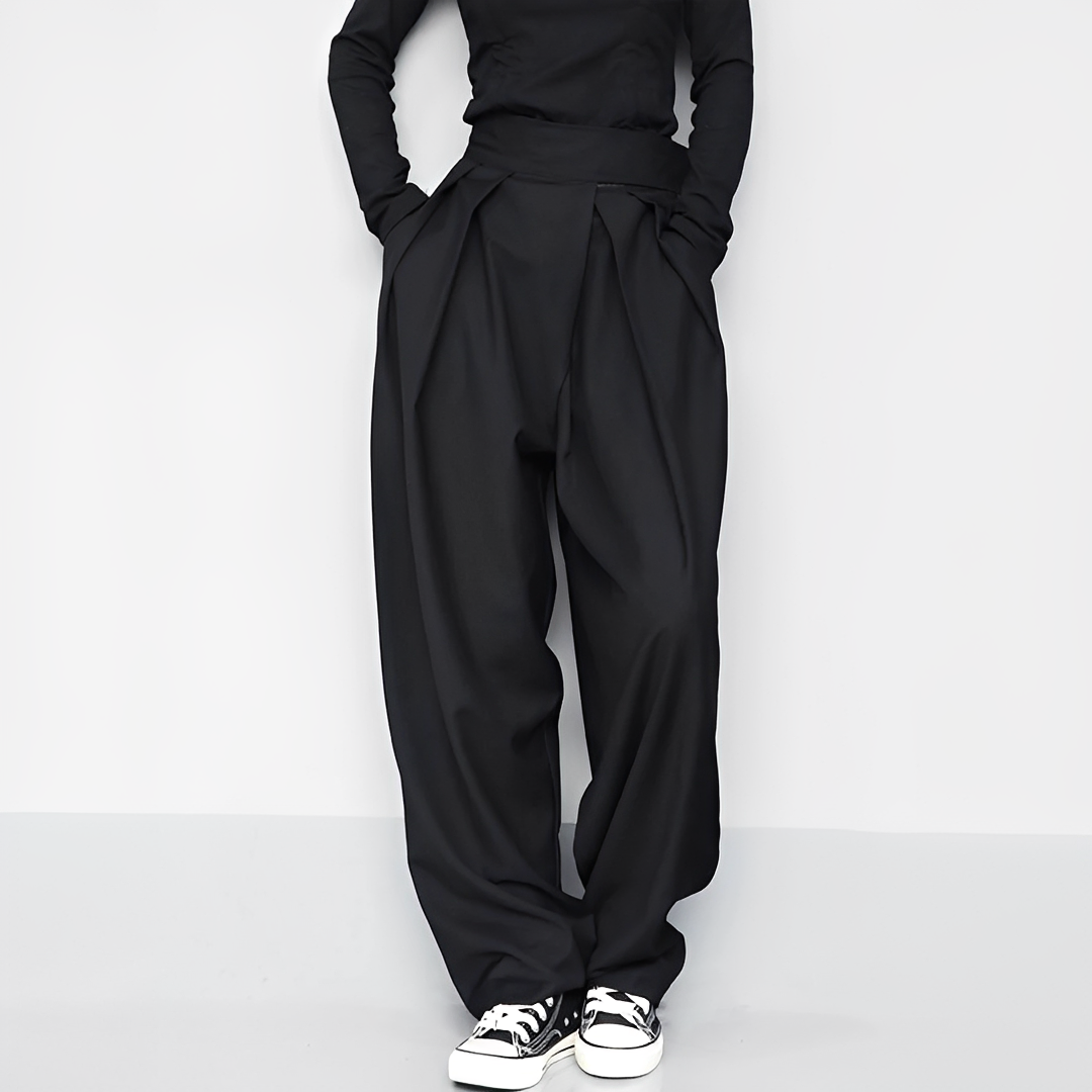 Marisa - Pantalon stylé à jambes larges