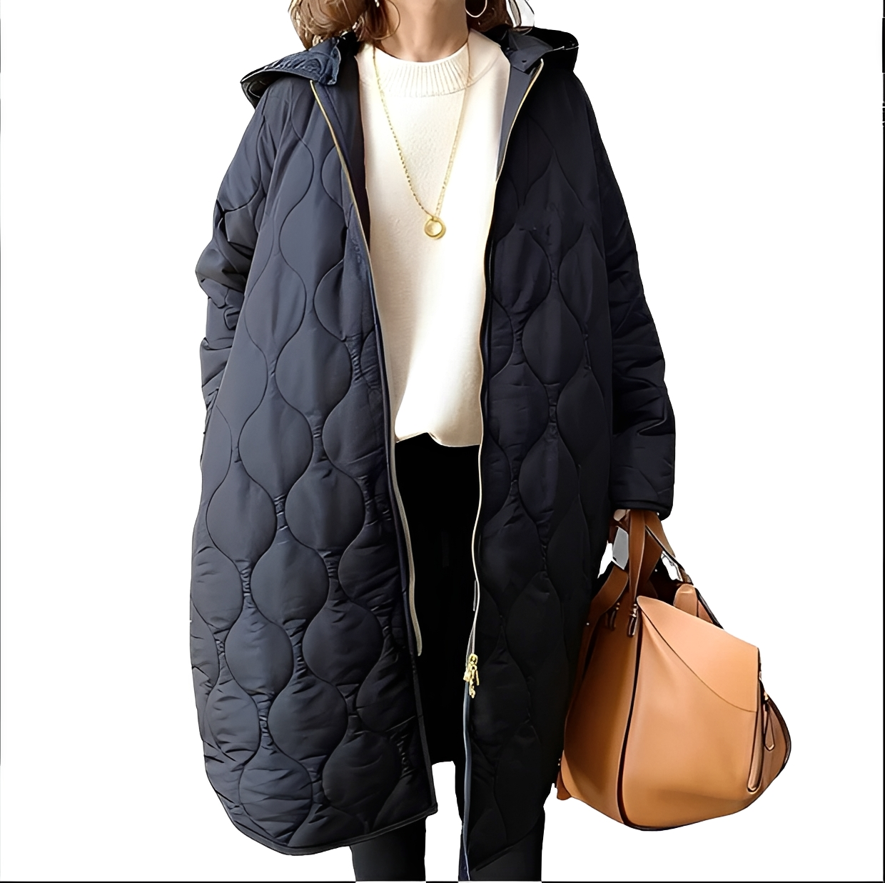 Krystine - Veste confortable avec capuche