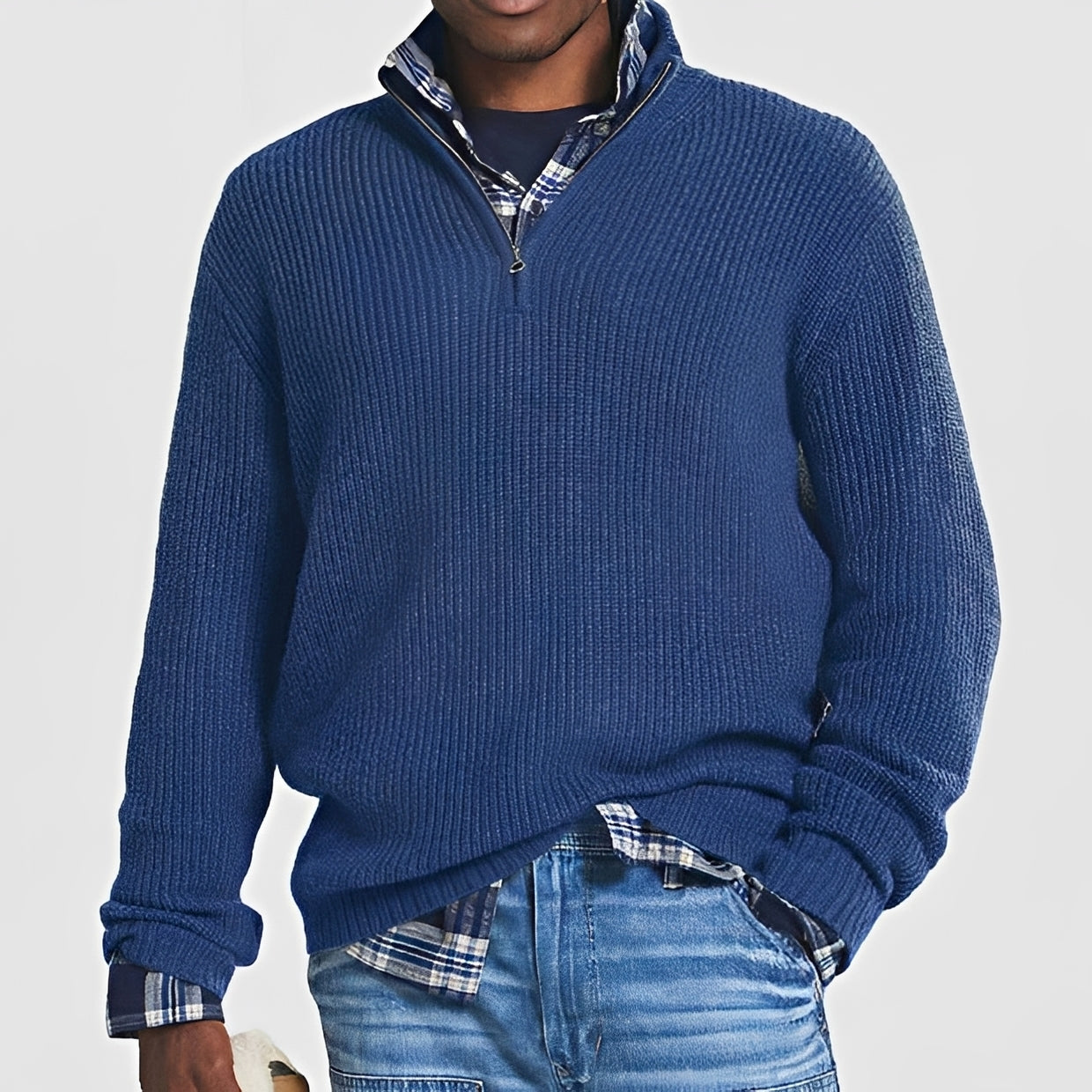 Constantine - Pull chaud avec demi-zip