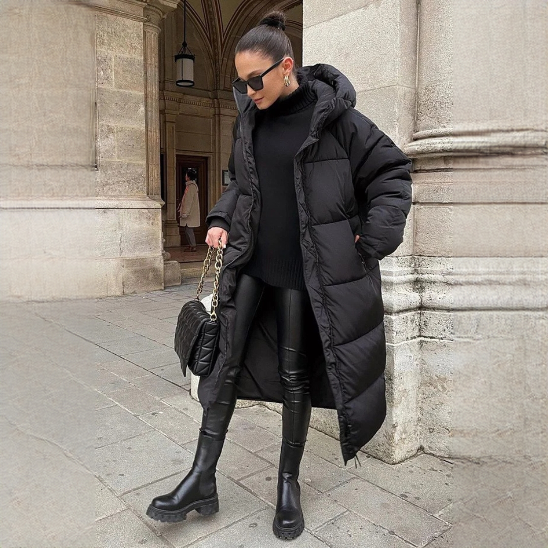 Alyce - Long manteau confortable
