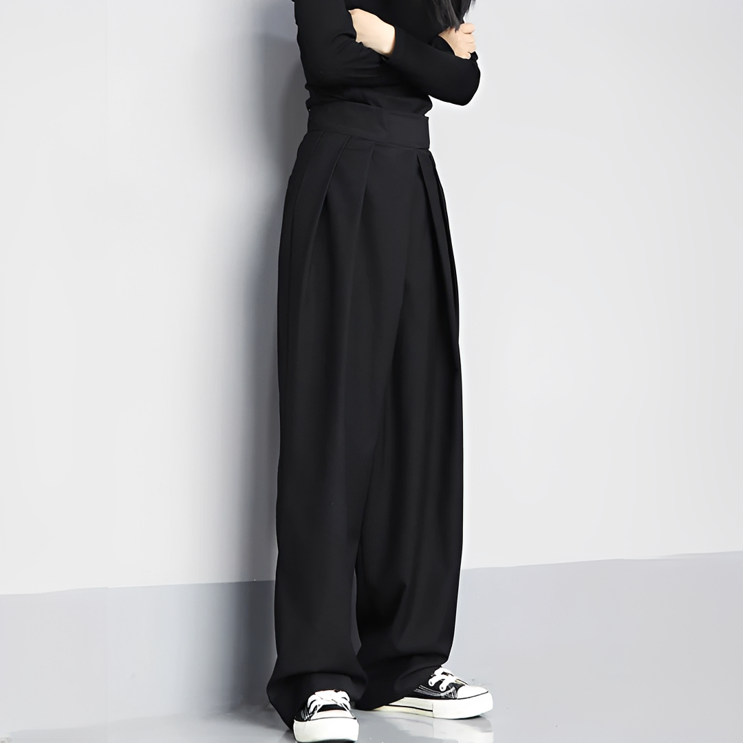 Marisa - Pantalon stylé à jambes larges