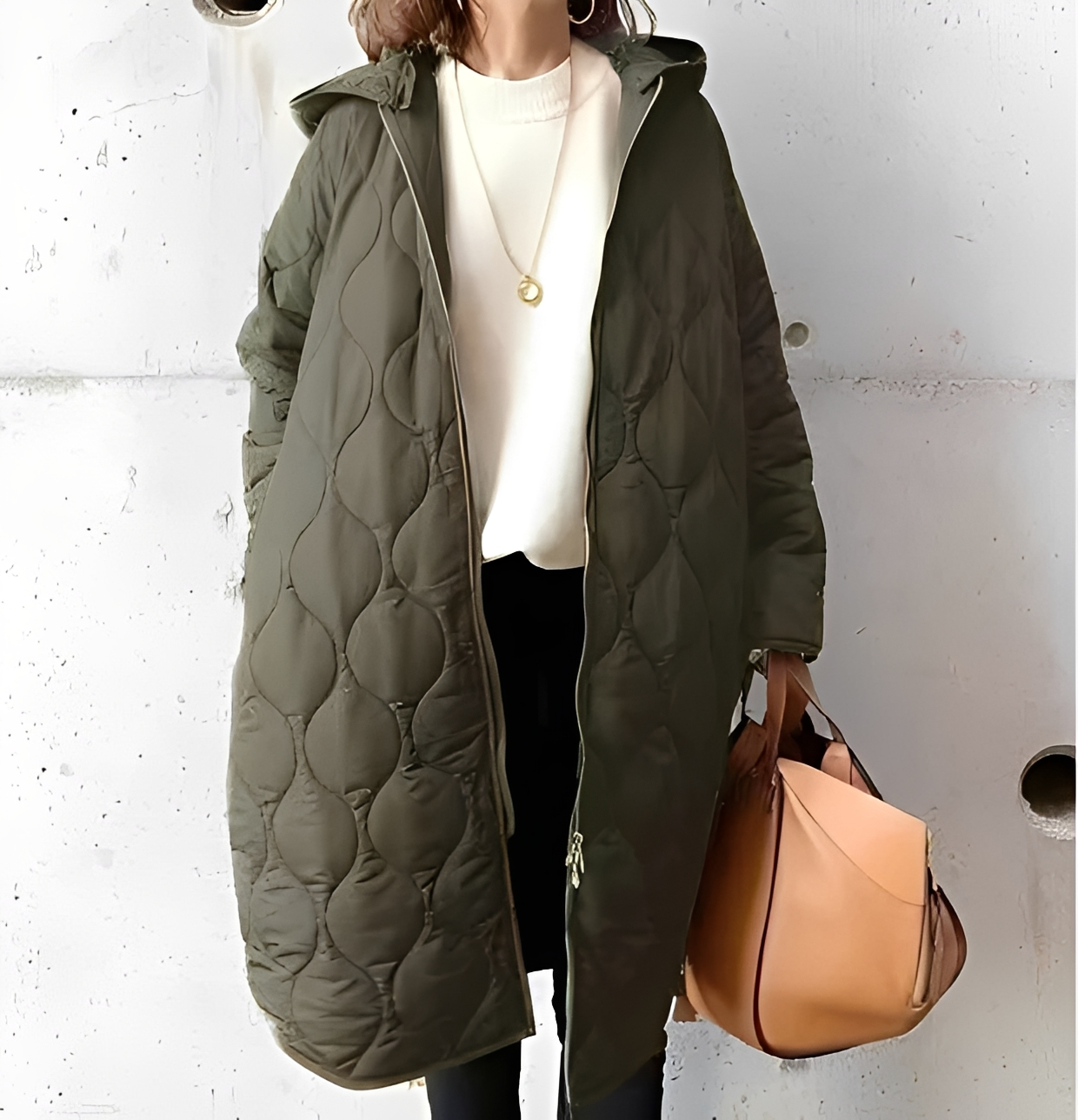 Krystine - Veste confortable avec capuche