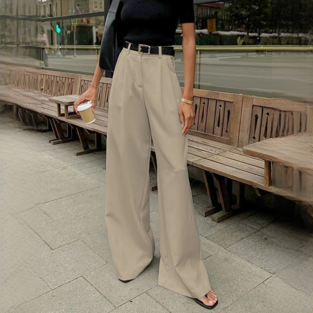 Marlene - Pantalon large élégant