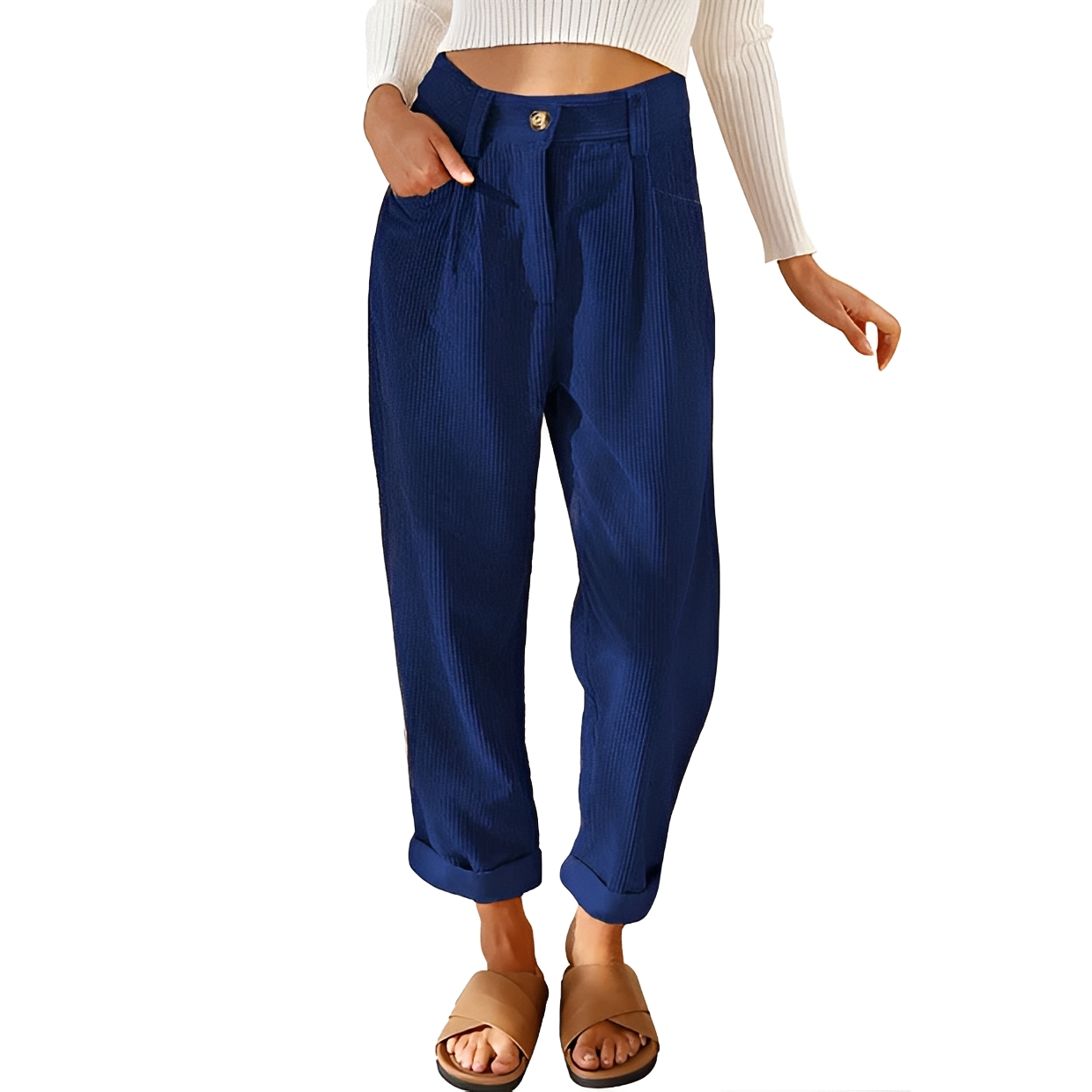 Chelsie - Pantalon confortable