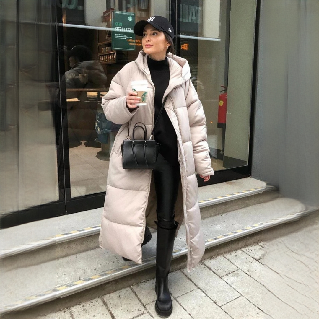 Alyce - Long manteau confortable