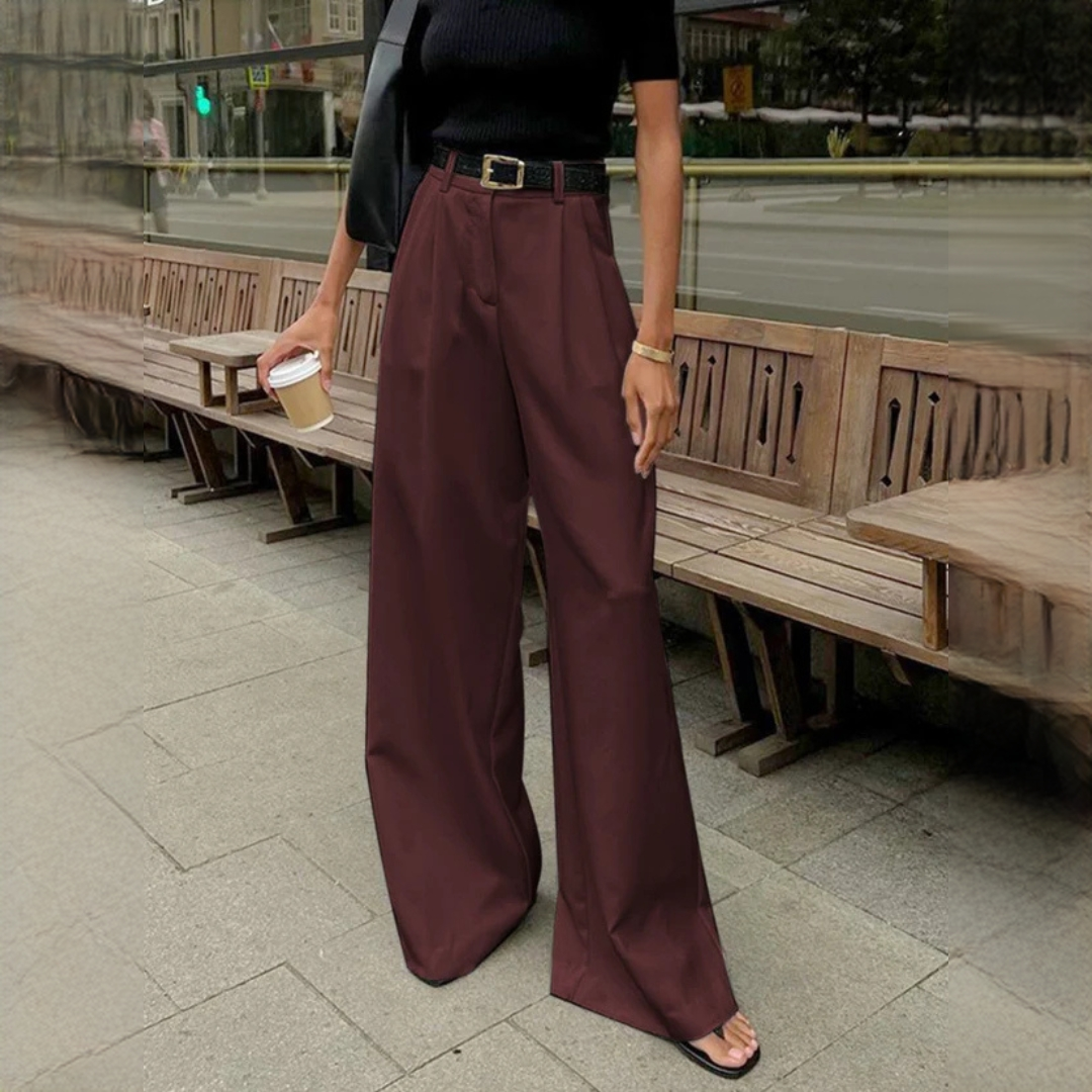 Marlene - Pantalon large élégant