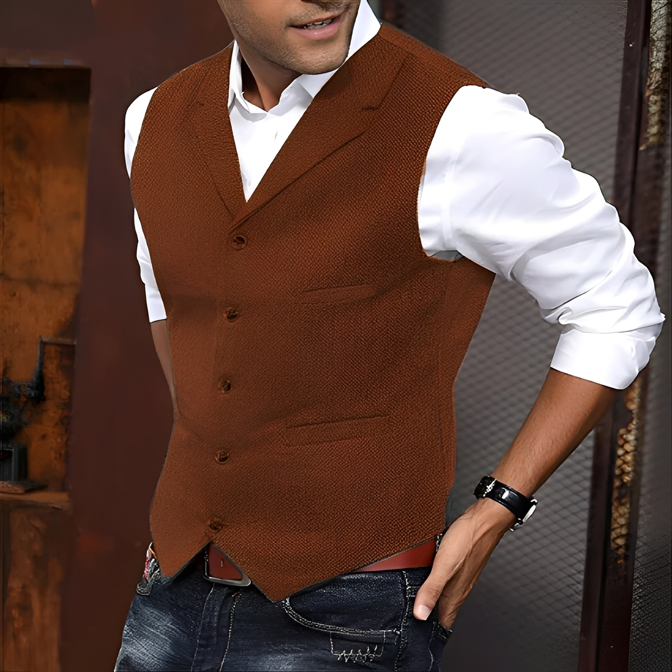 Edwin - Gilet de loisirs confortable