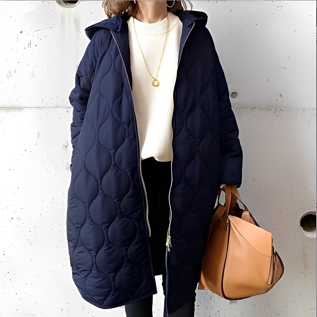 Krystine - Veste confortable avec capuche