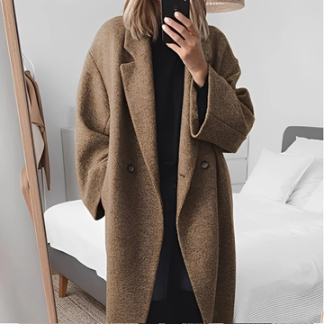 Carolane - Manteau oversize élégant