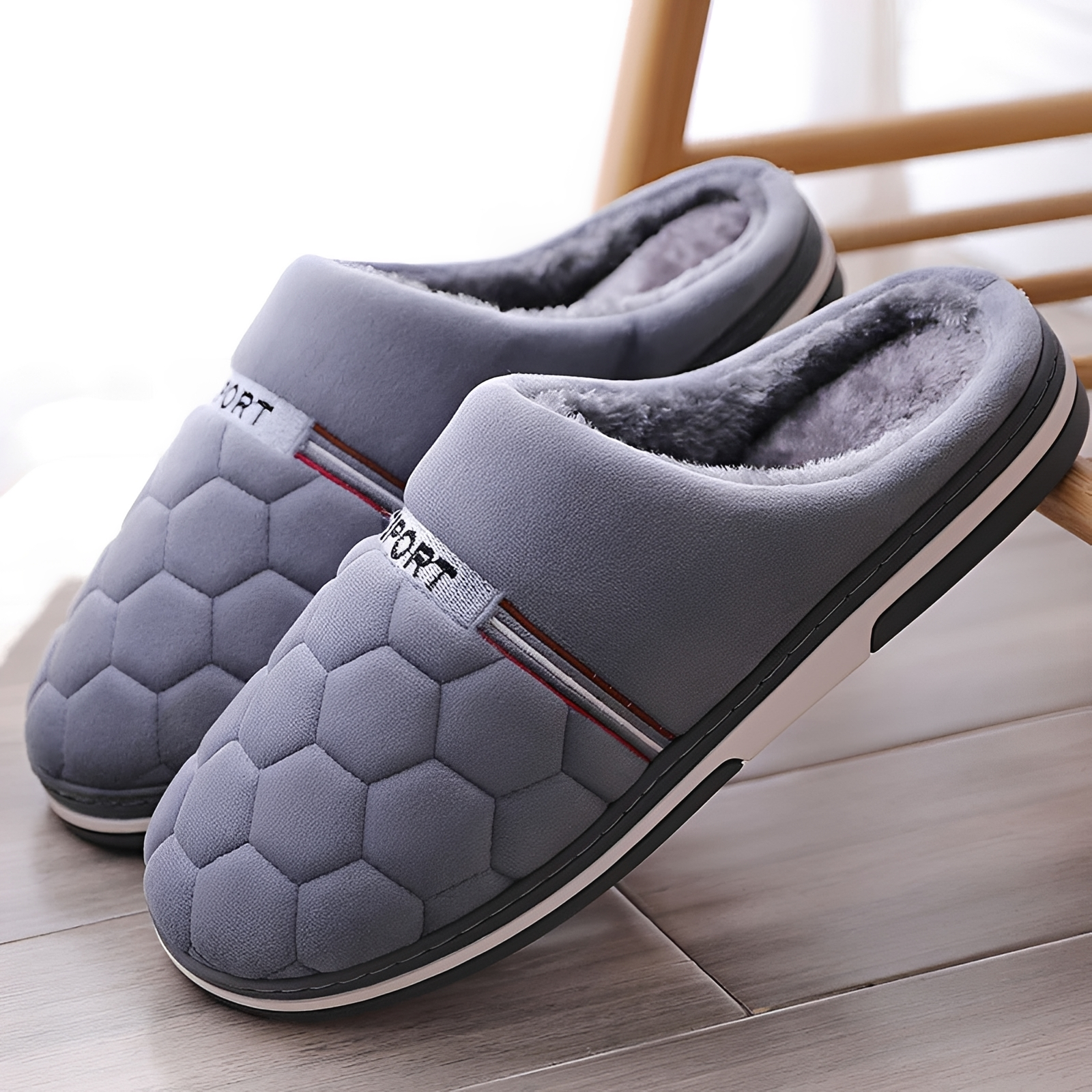 Darnell - Chaussons confortables et chauds
