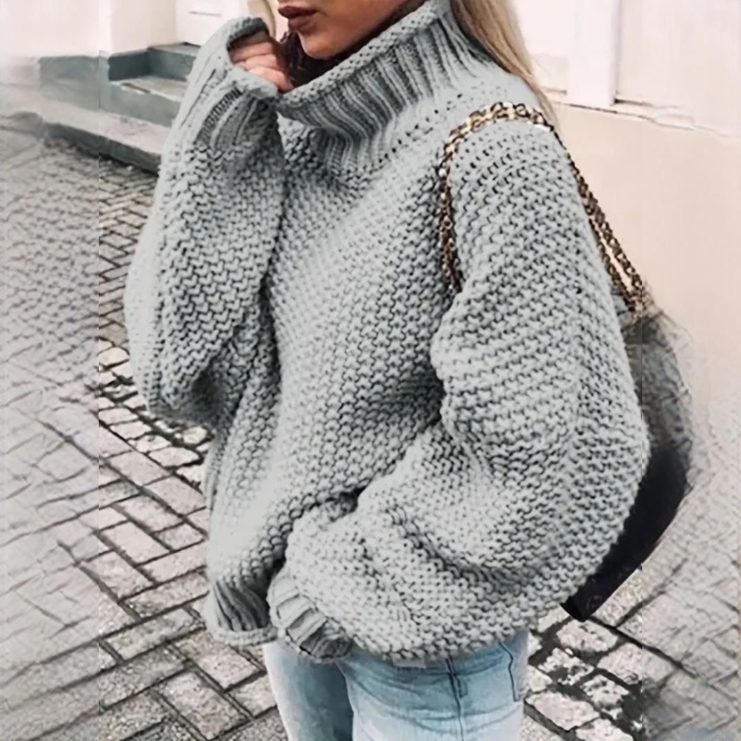 Vale - Pull à col roulé élégant et stylé