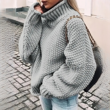 Vale - Pull à col roulé élégant et stylé