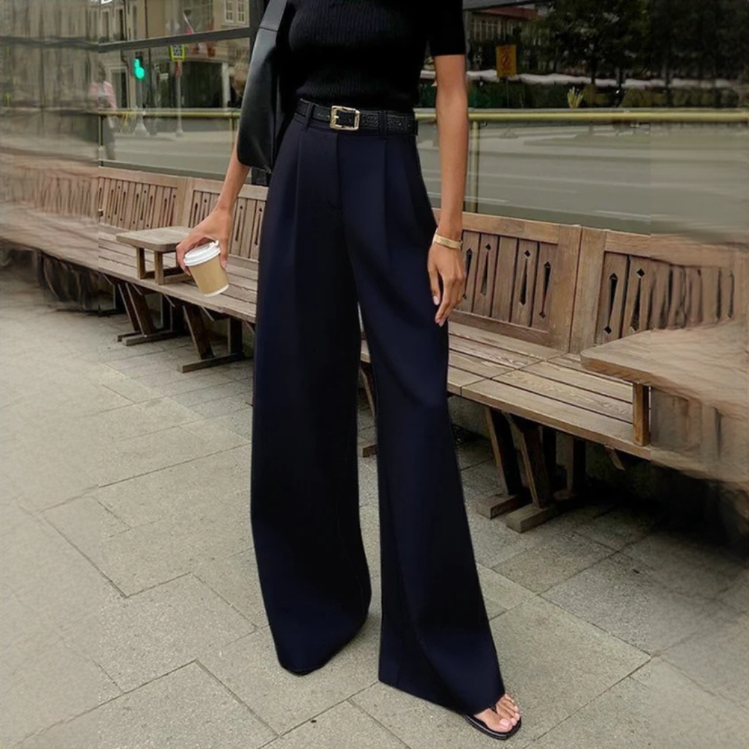 Marlene - Pantalon large élégant