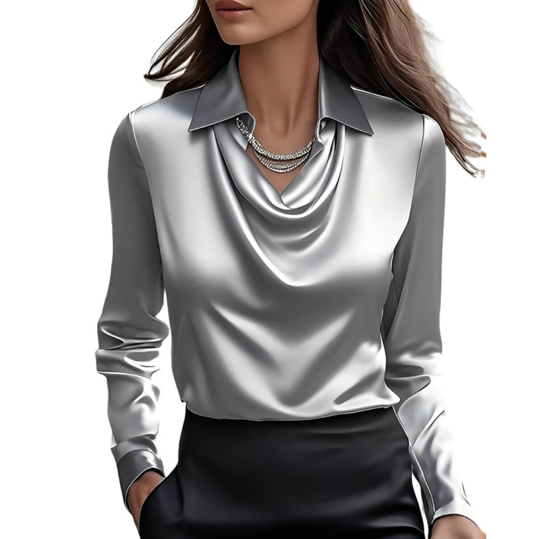 Dionne - Blouse à manches longues confortable