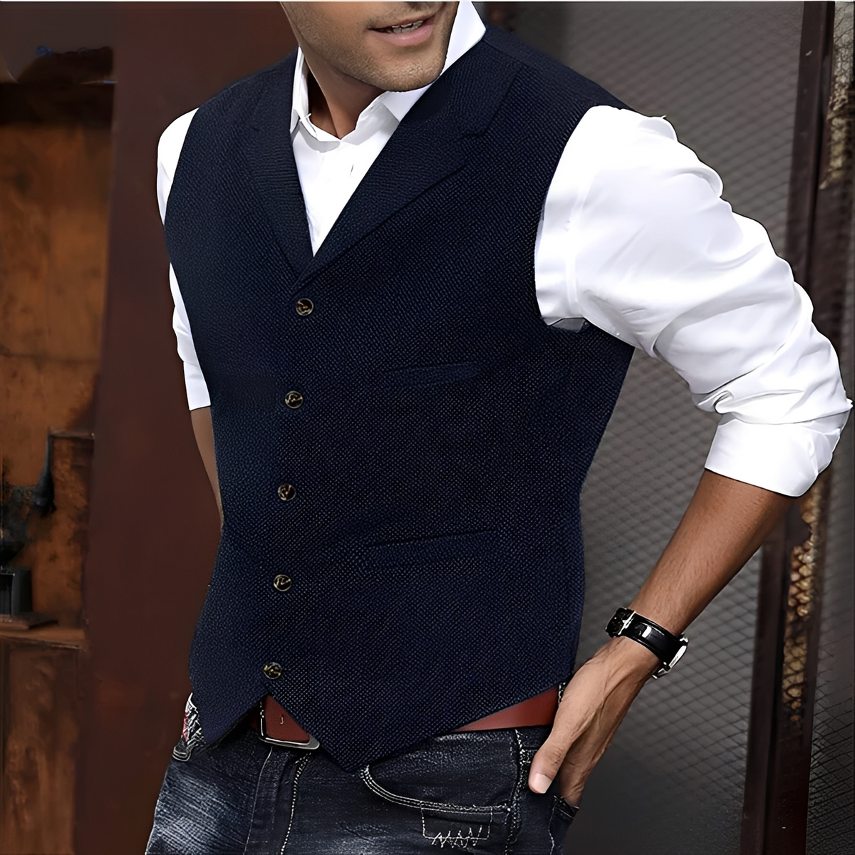 Edwin - Gilet de loisirs confortable