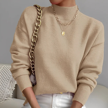 Roxana - Pull douillet avec col montant