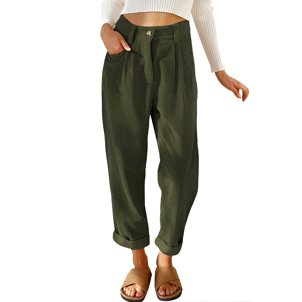 Chelsie - Pantalon confortable
