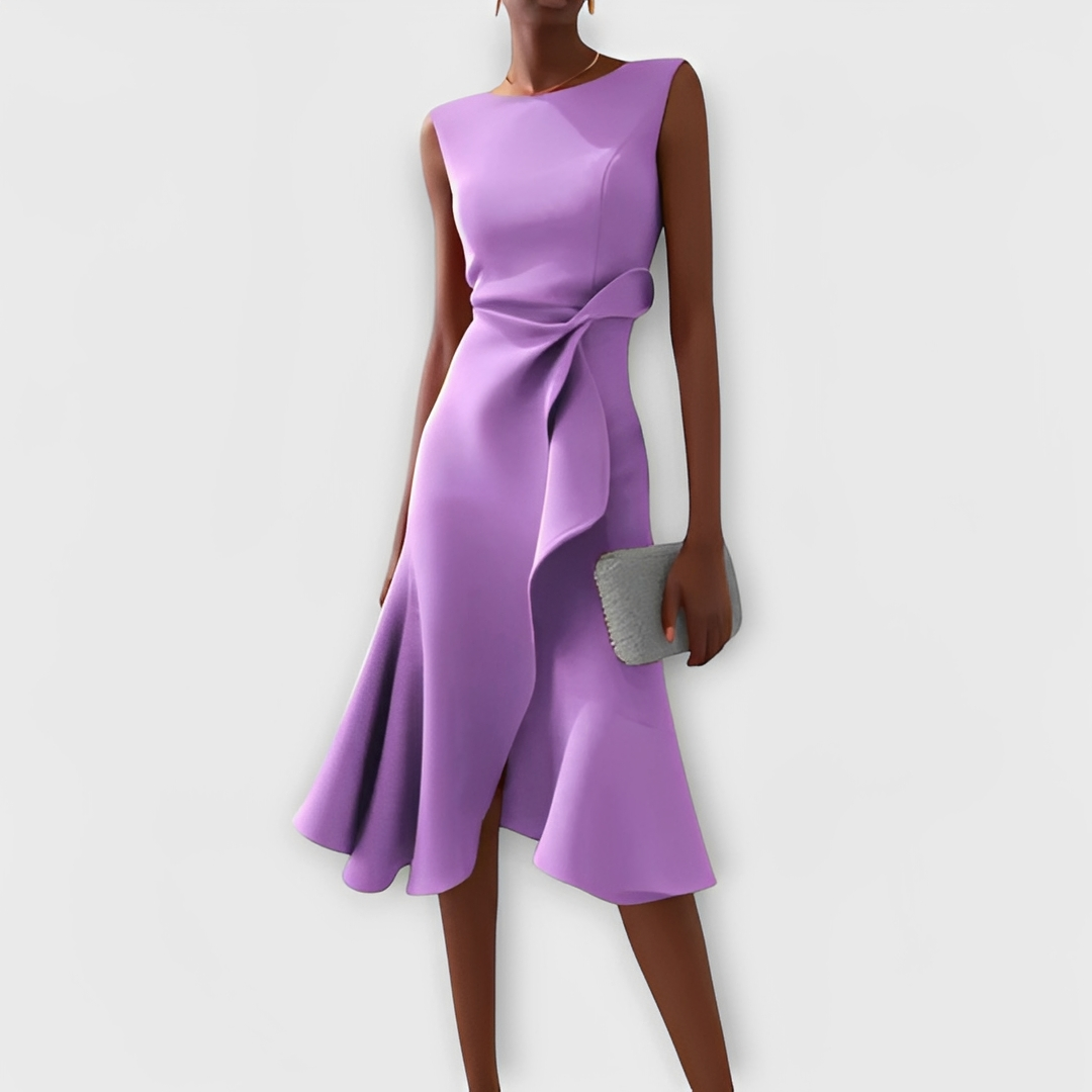 Ariane - Robe midi chic