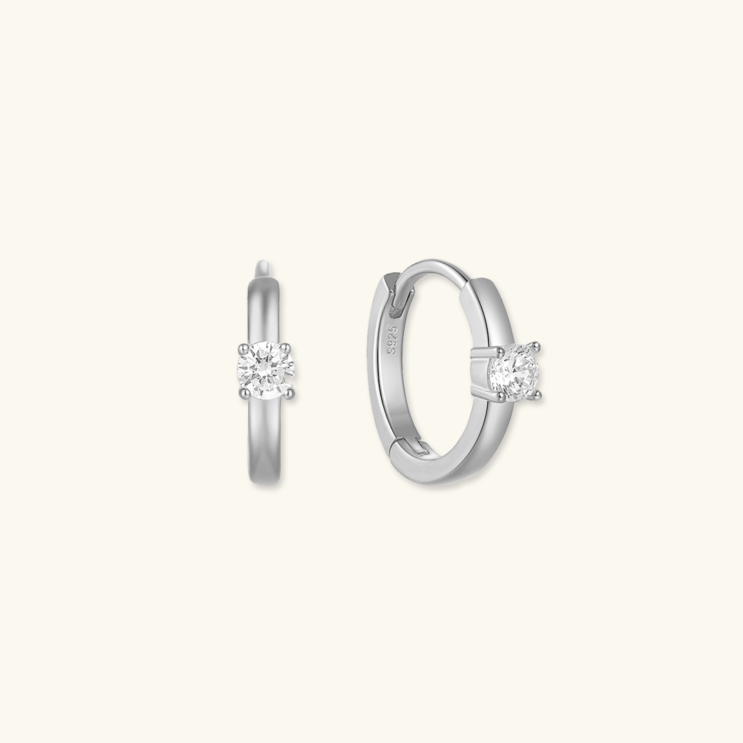 Aurielle – Boucles d'oreilles solitaires élégantes