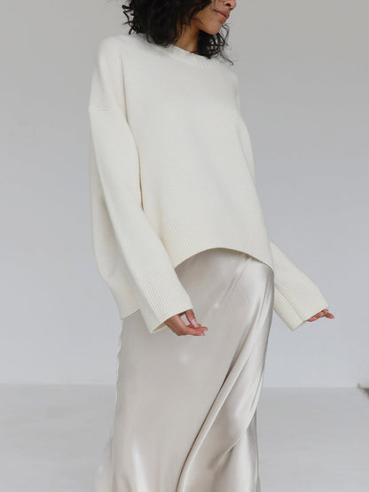 Amara – Pull oversized « Coton Sucré »