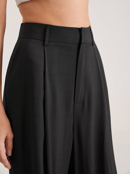 Nadia – Pantalon Pliant à Taille Haute