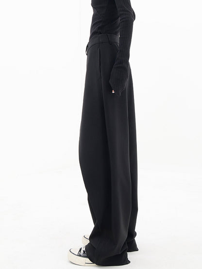 Thalia – Pantalon Ample Asymétrique
