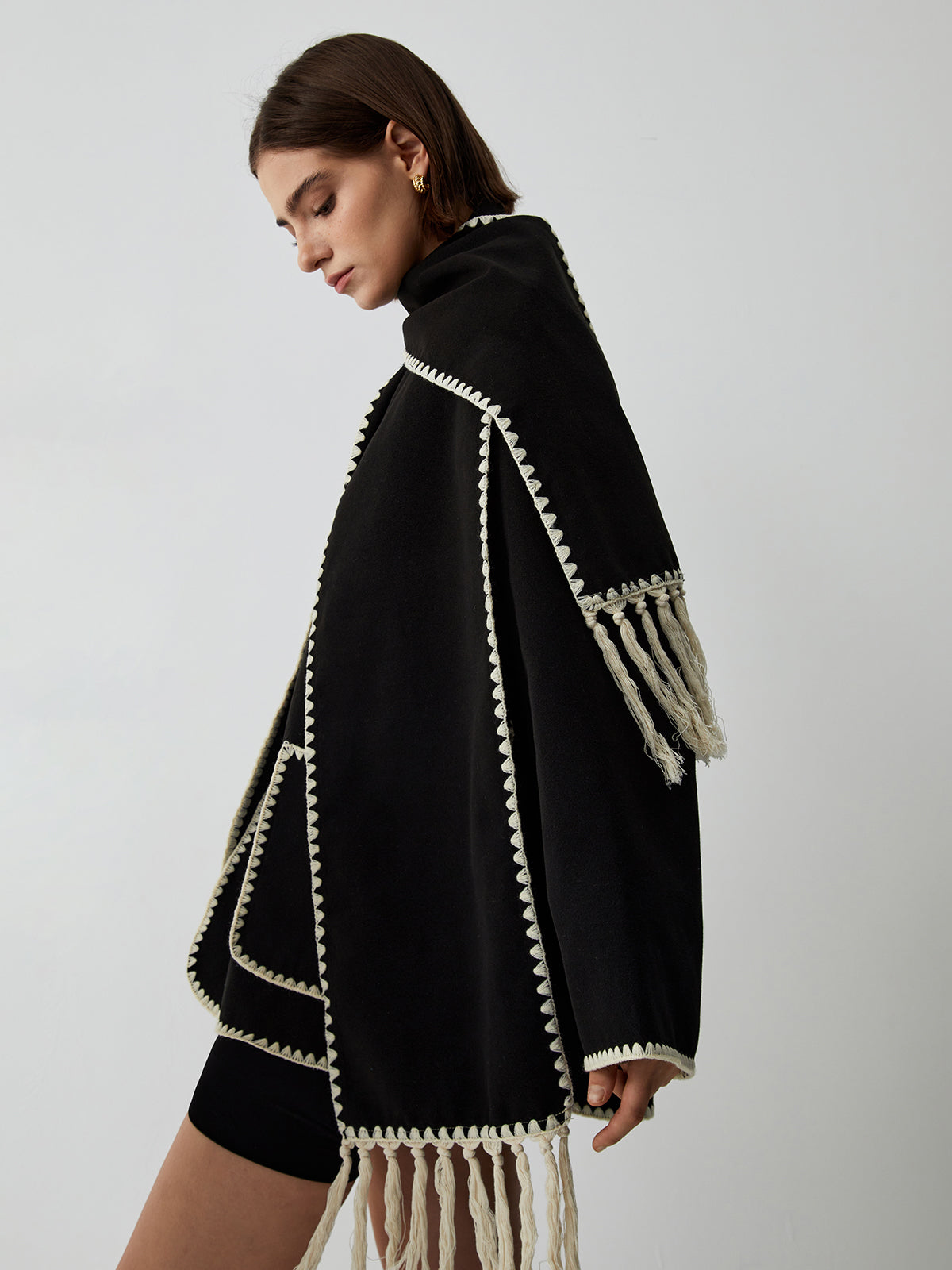 Elodie – Jacke avec écharpe