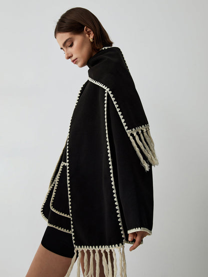 Elodie – Jacke avec écharpe