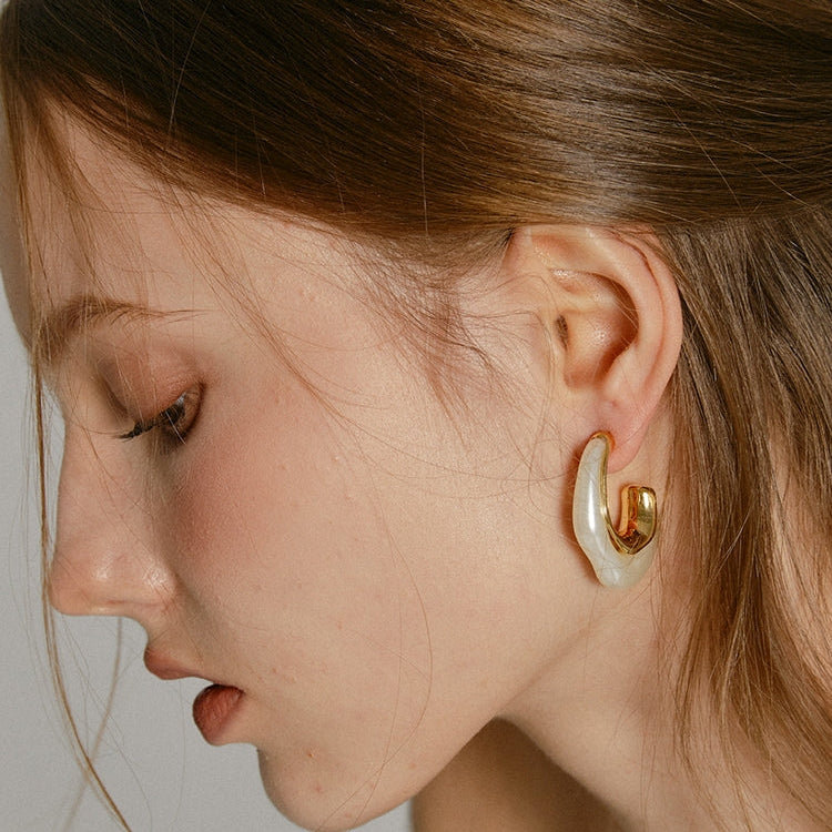 Yoona – Boucles d'oreilles en perle