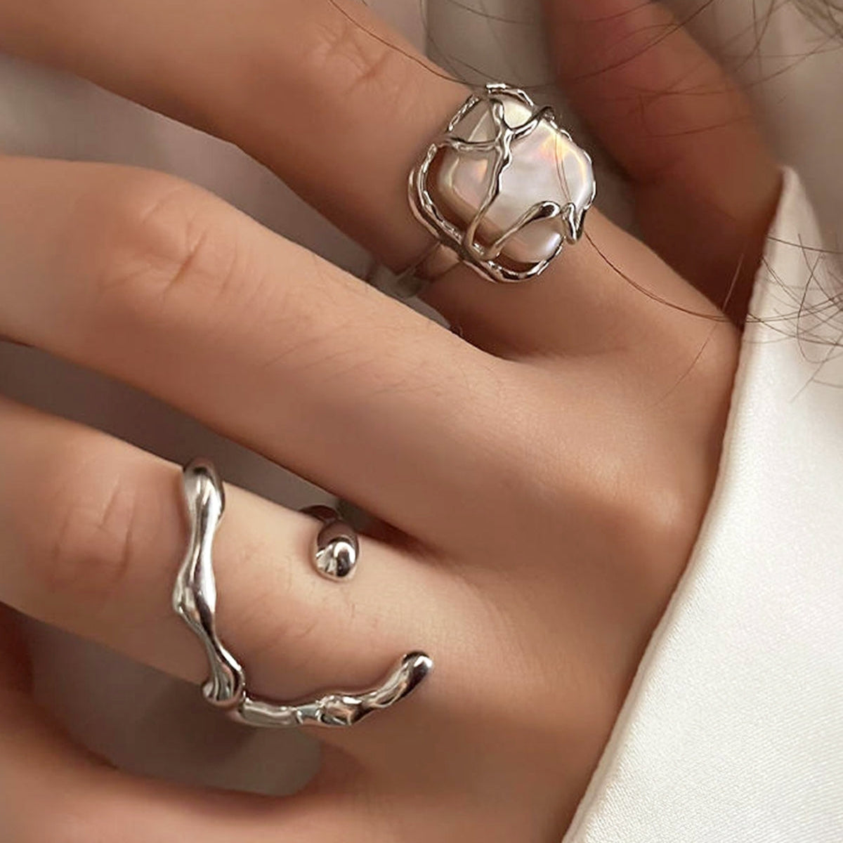 Marian – Bague en or avec perle