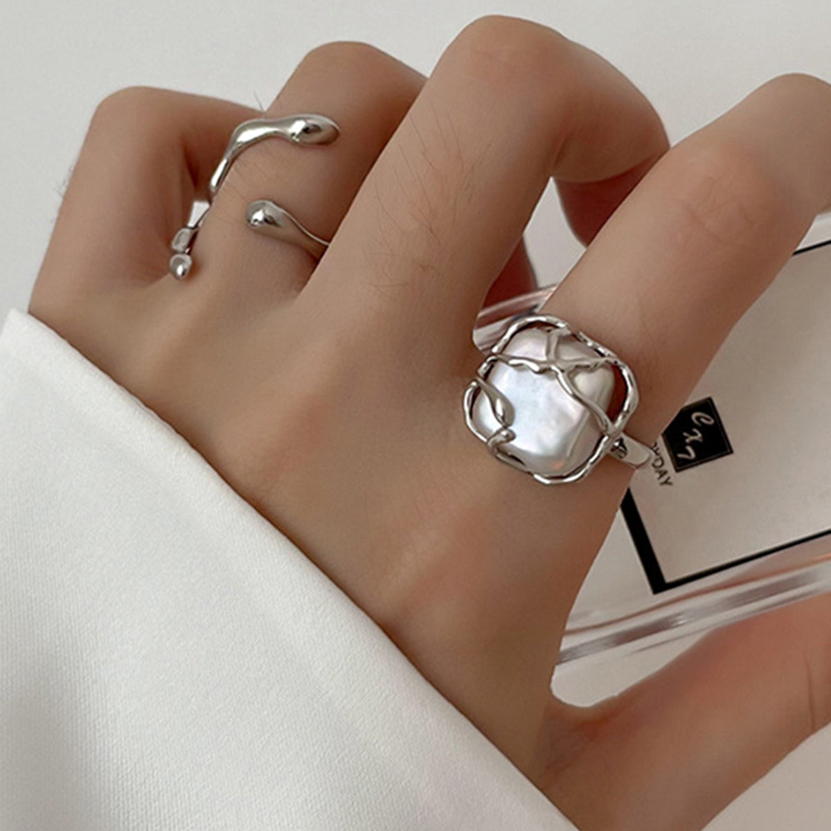 Marian – Bague en or avec perle