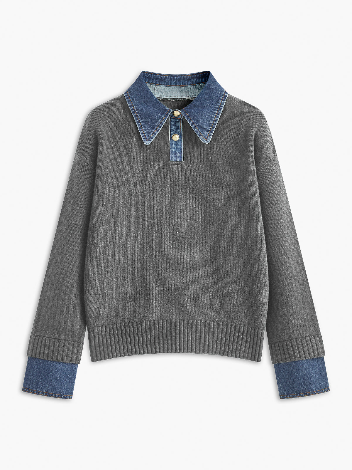 Nellie – Pull-over 2-en-1 avec Revers-Panel