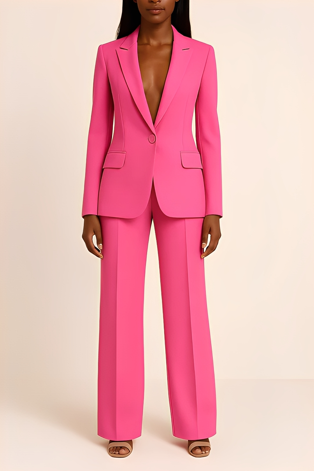 Élisabeth - Ensemble blazer et pantalon pour femme