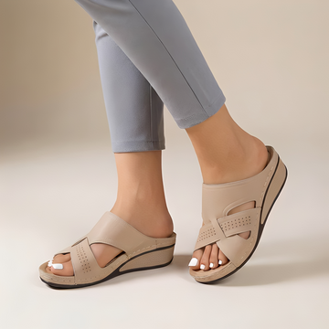 Oddette - Sandales à brides et à bout ouvert pour femmes