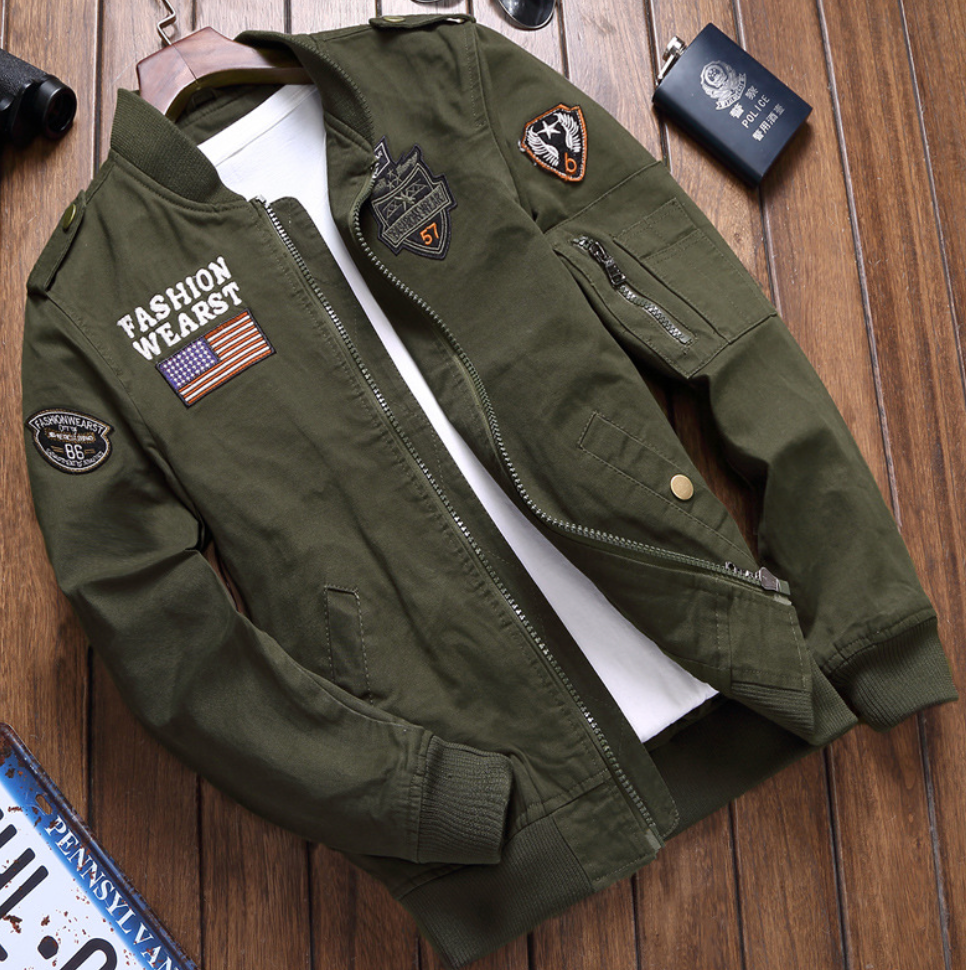 Jake - Blouson aviateur américain pour homme