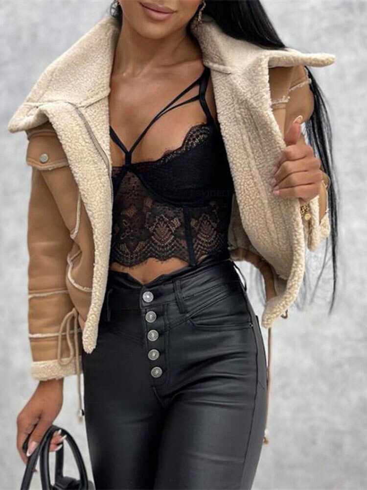 Anya - Blouson motard végétalien