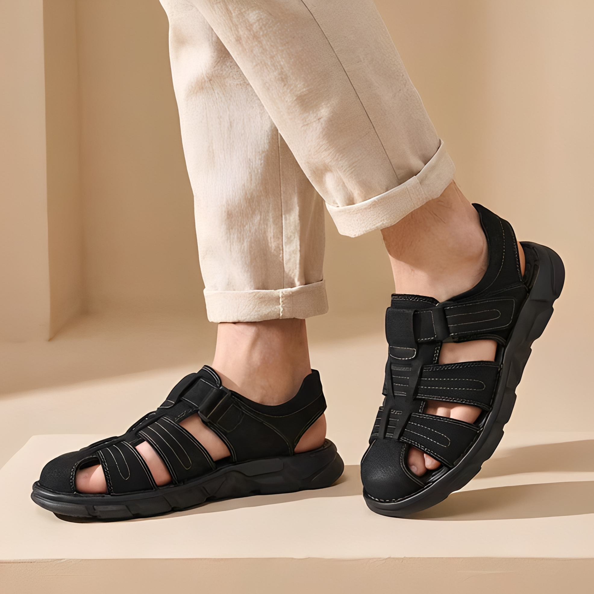 Arthur - Sandales d'été pour homme, confortables et chic