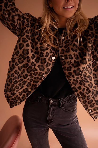 Lea – Blouson Léopard